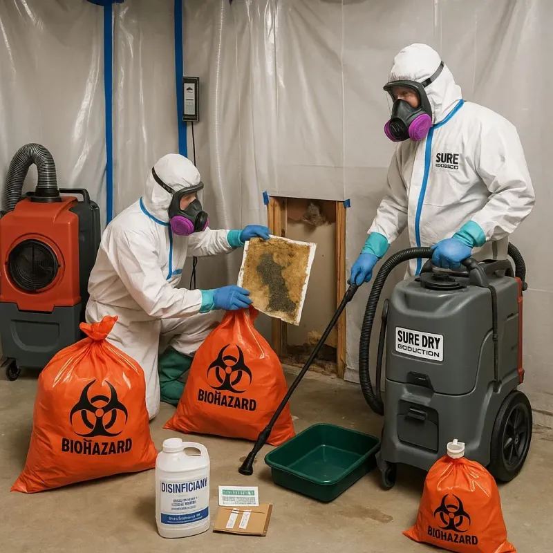 Contaminated Water Handling Protocols process in Ashaway, RI