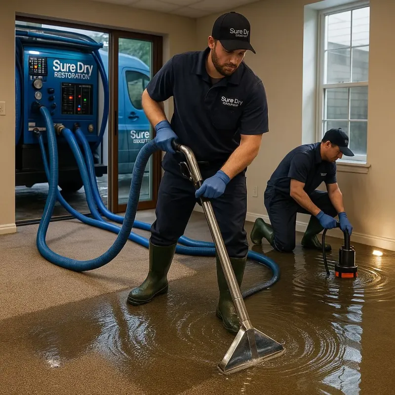 Water Extraction and Removal process in Ashaway, RI